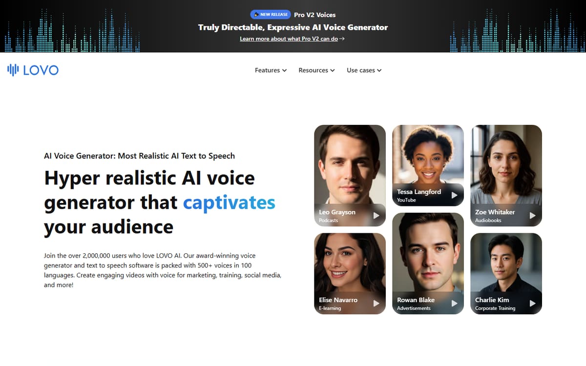 Best AI Voice Generators
