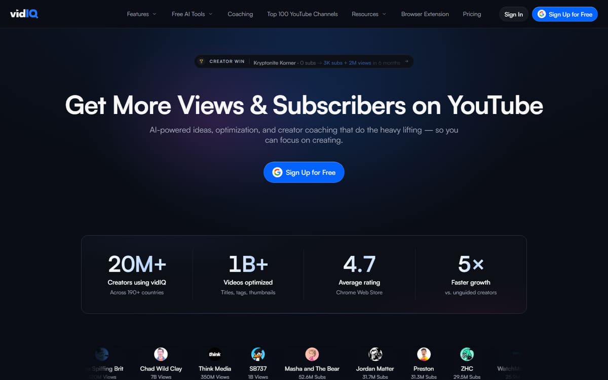 VidIQ vs TubeBuddy